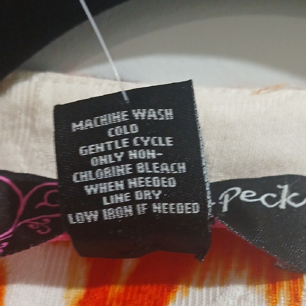 Peck & Peck Orange and Purple Floral Jacket Sz L NEW WITH TAGS - Picture 4 of 13